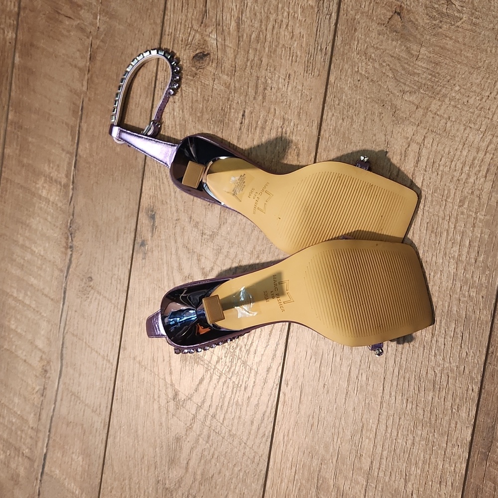 Marc Fisher Karima Square Toe Ankle Strap Sz 5.5m - image 7